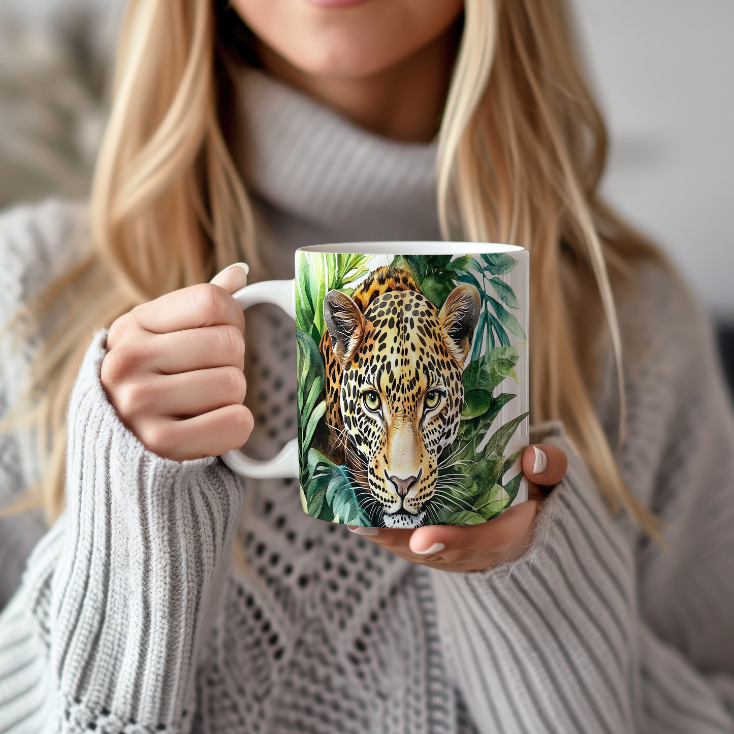 Hrnek s leopardem: stylový dárek pro milovníky přírody