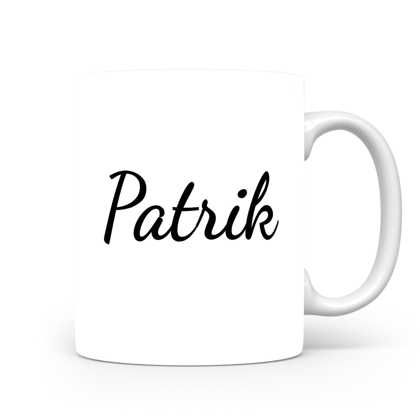Hrnek se jménem Patrik | Minimalistický pánský hrnek