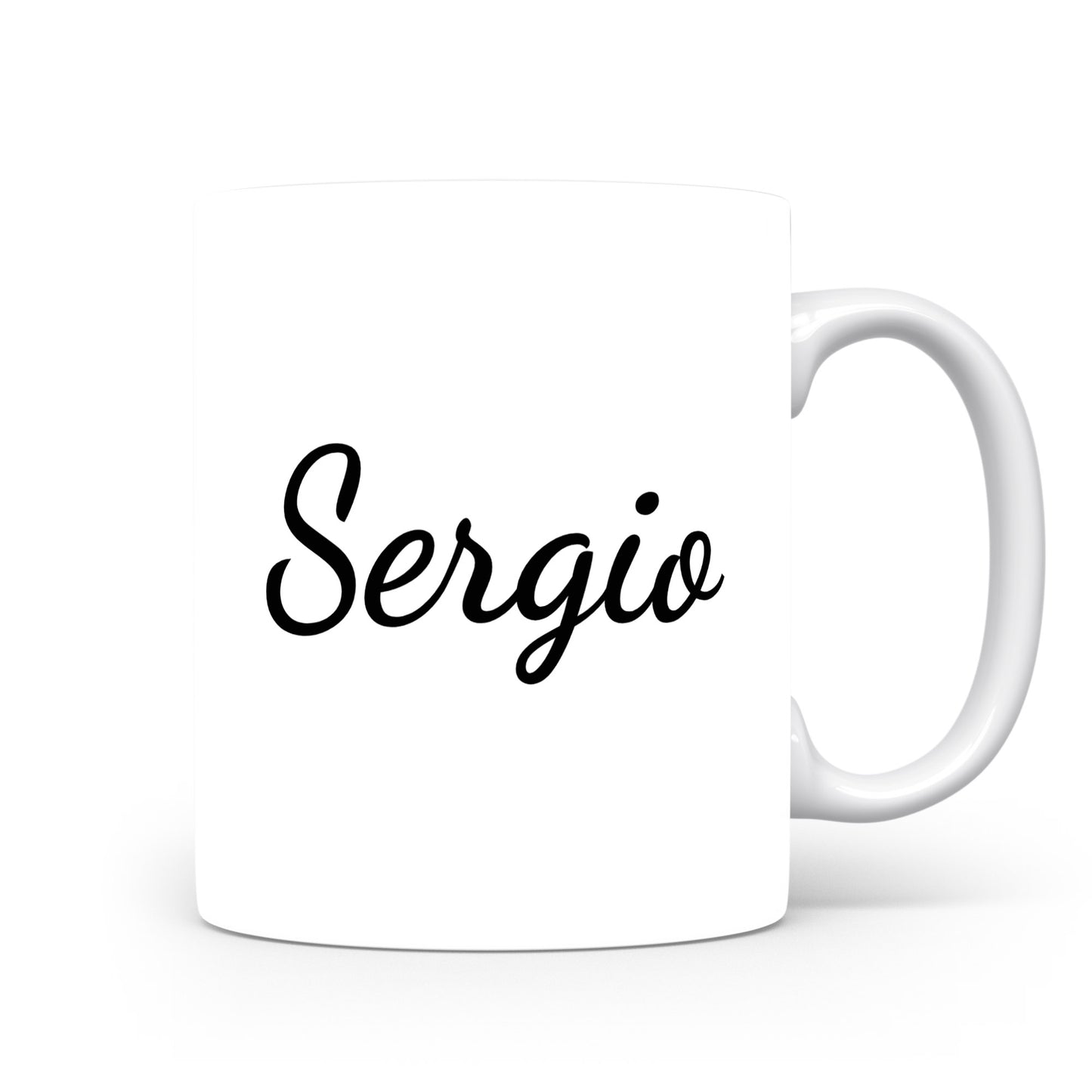 Hrnek se jménem Sergio | Minimalistický pánský hrnek