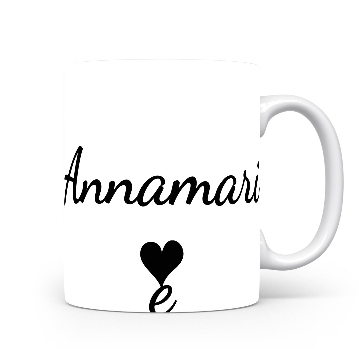 Hrnek se jménem Annamari | Romantický hrnek se srdcem