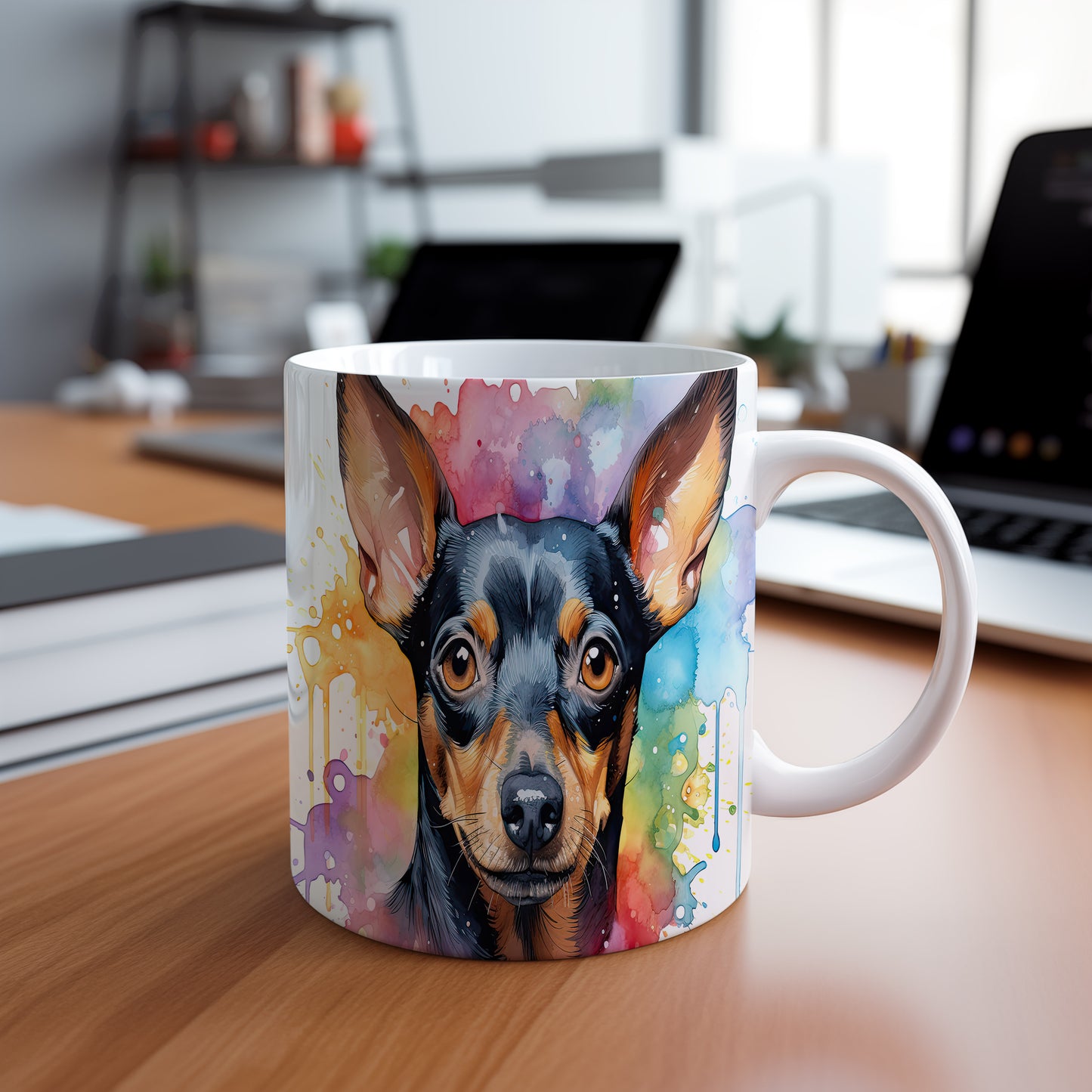 Hrnek s ilustrací pejska