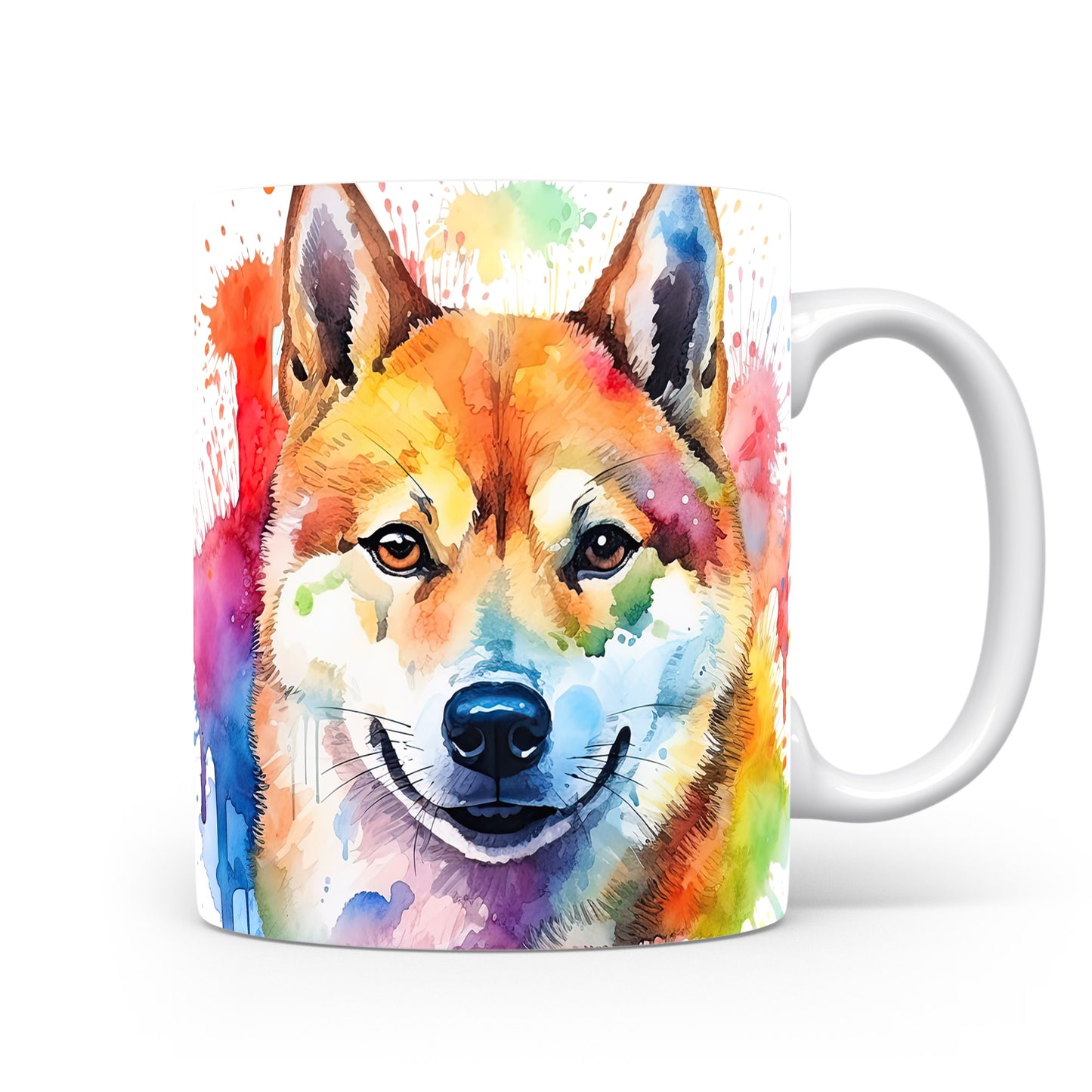 Hrnek s veselým Shiba Inu