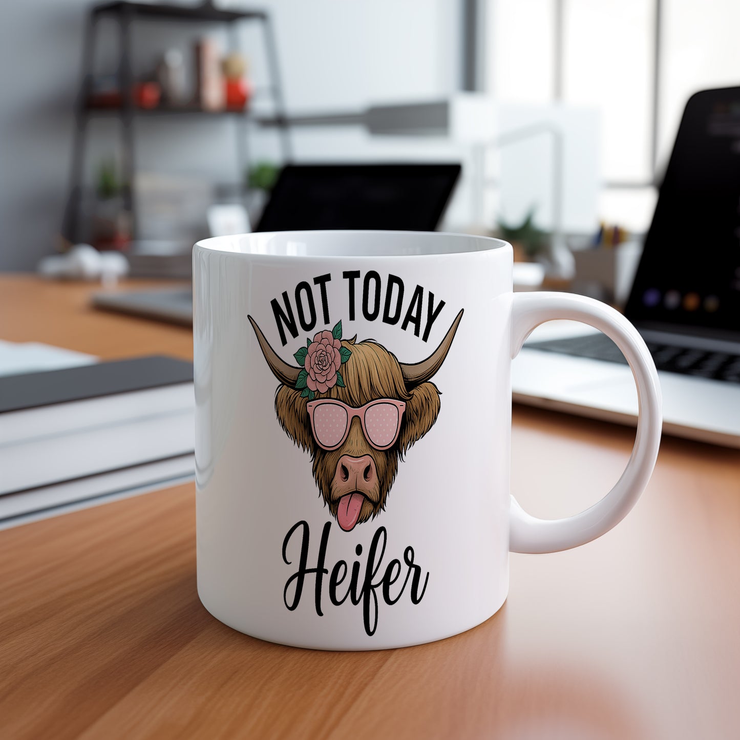 Hrnek s vtipným nápisem – NOT TODAY