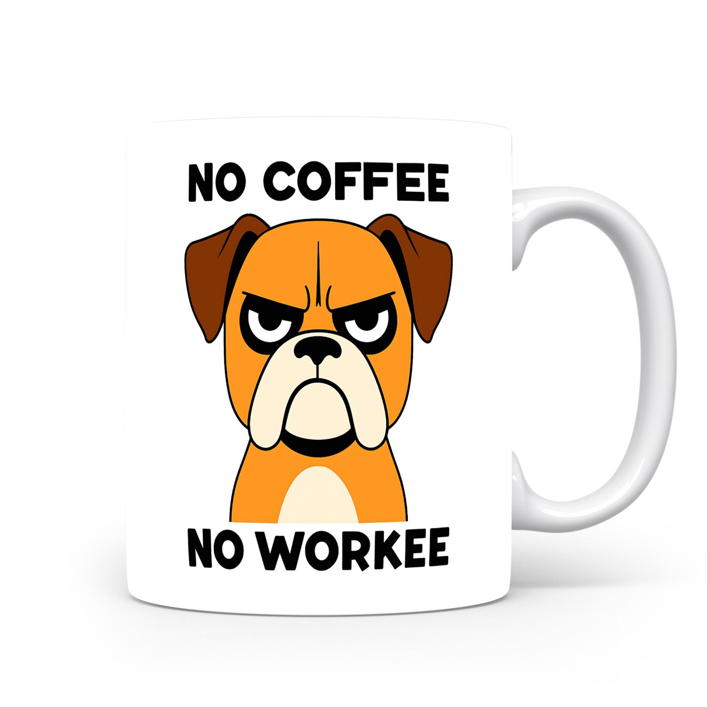 Hrnek s vtipným nápisem – NO COFFEE