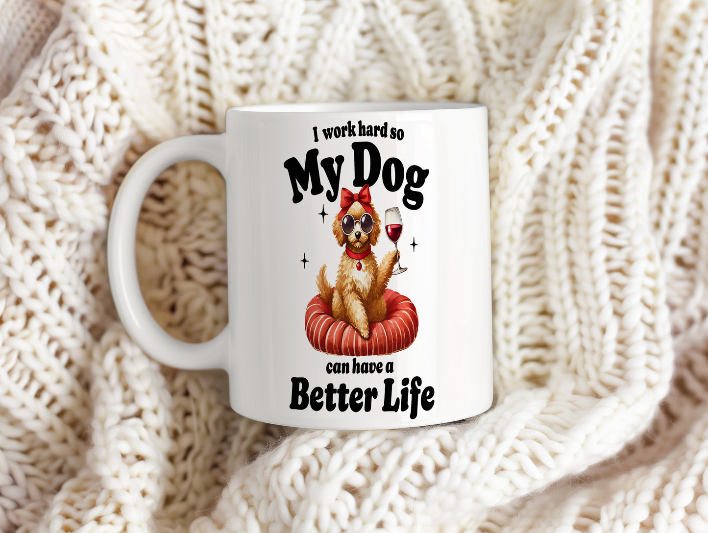 Hrnek s vtipným nápisem – My Dog