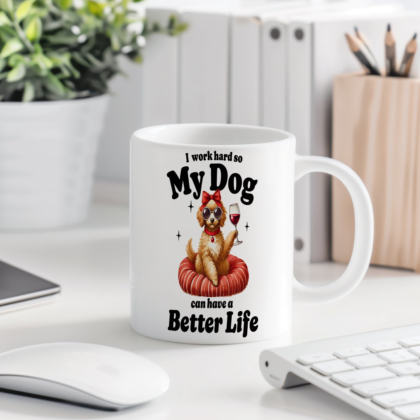 Hrnek s vtipným nápisem – My Dog