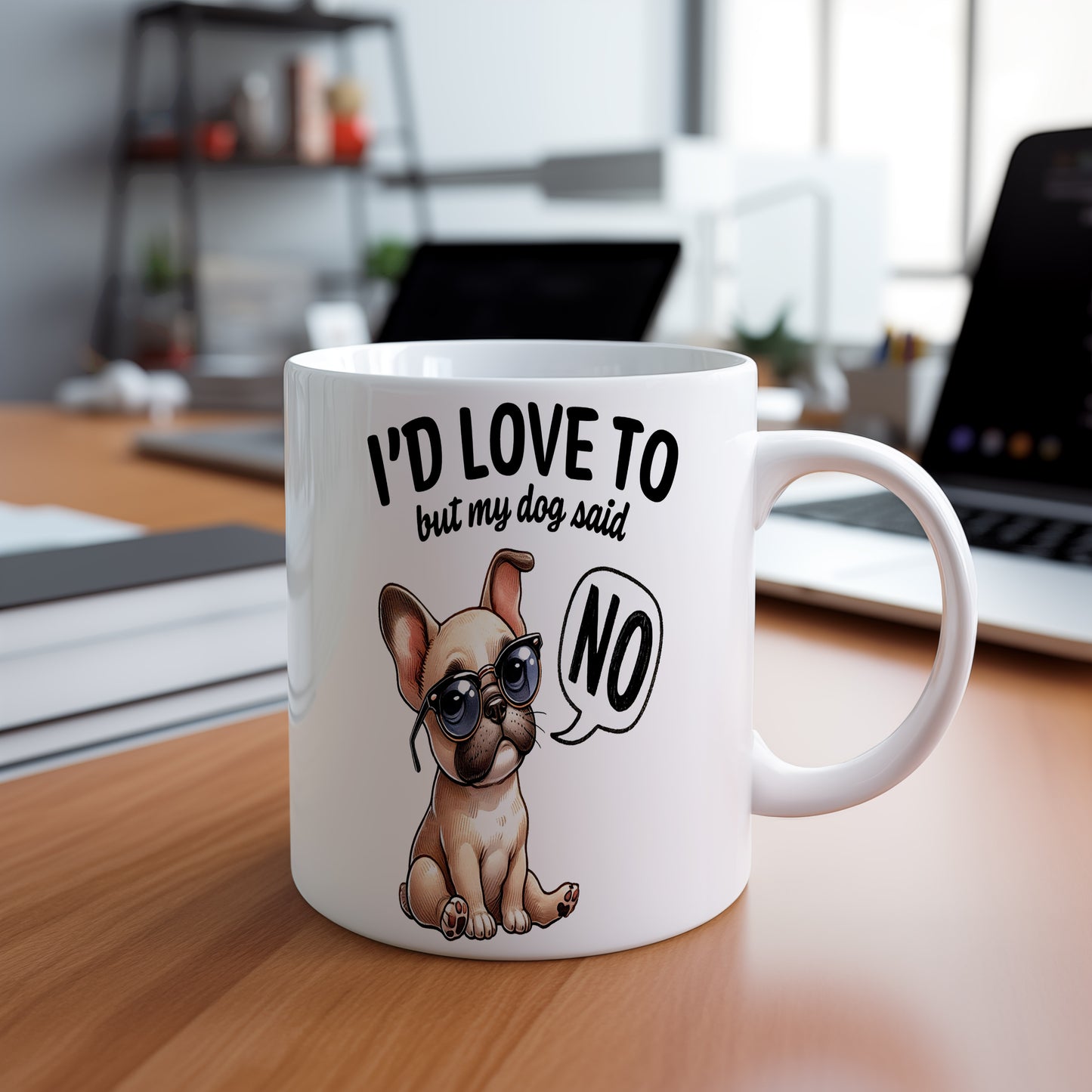 Hrnek s vtipným nápisem – I'D LOVE TO