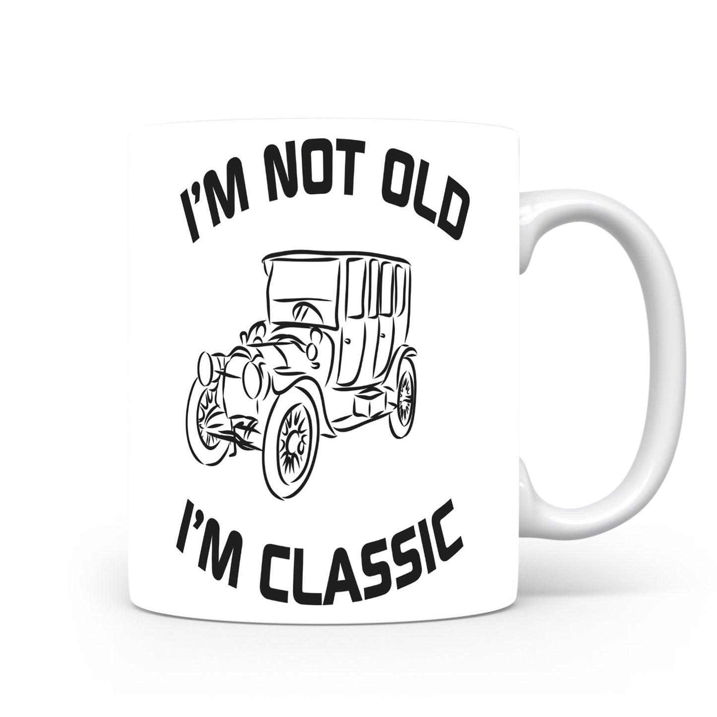 Hrnek pro automobilové nadšence – I'M NOT OLD