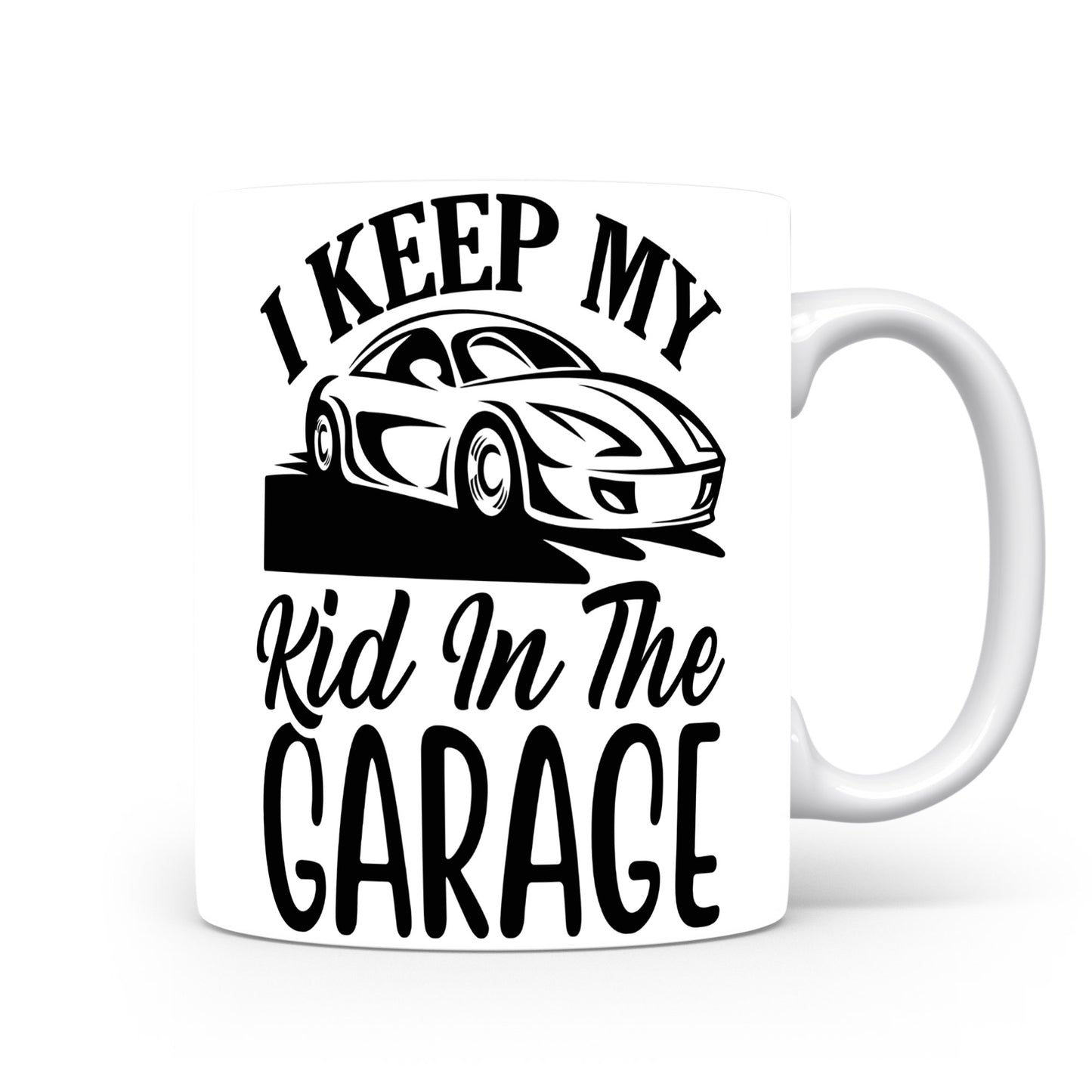 Hrnek pro automobilové nadšence – Keep My Kid