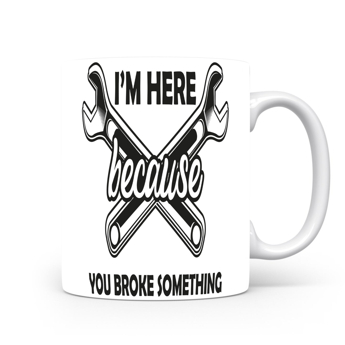 Hrnek pro automobilové nadšence – I'M HERE