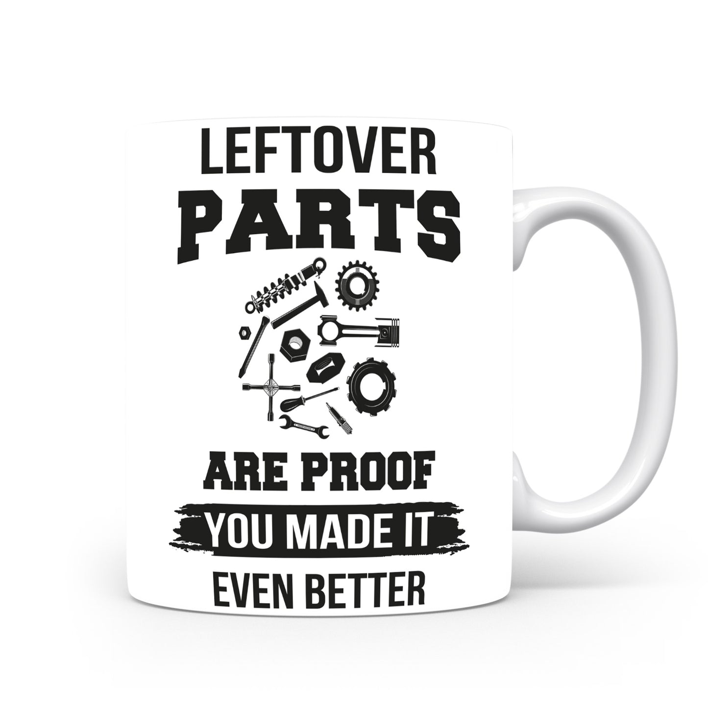 Hrnek pro automobilové nadšence – Leftover Parts
