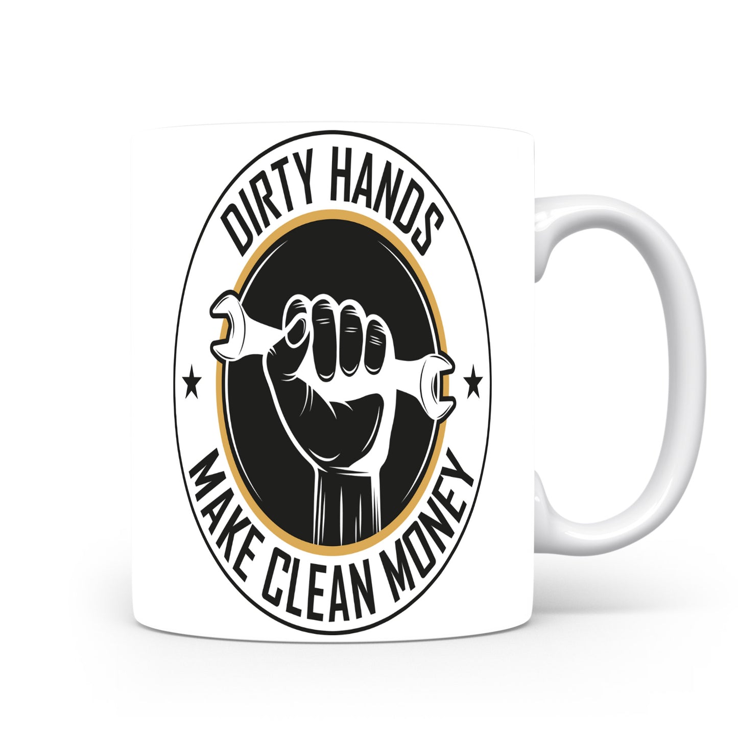 Hrnek pro automobilové nadšence – Dirty Hands