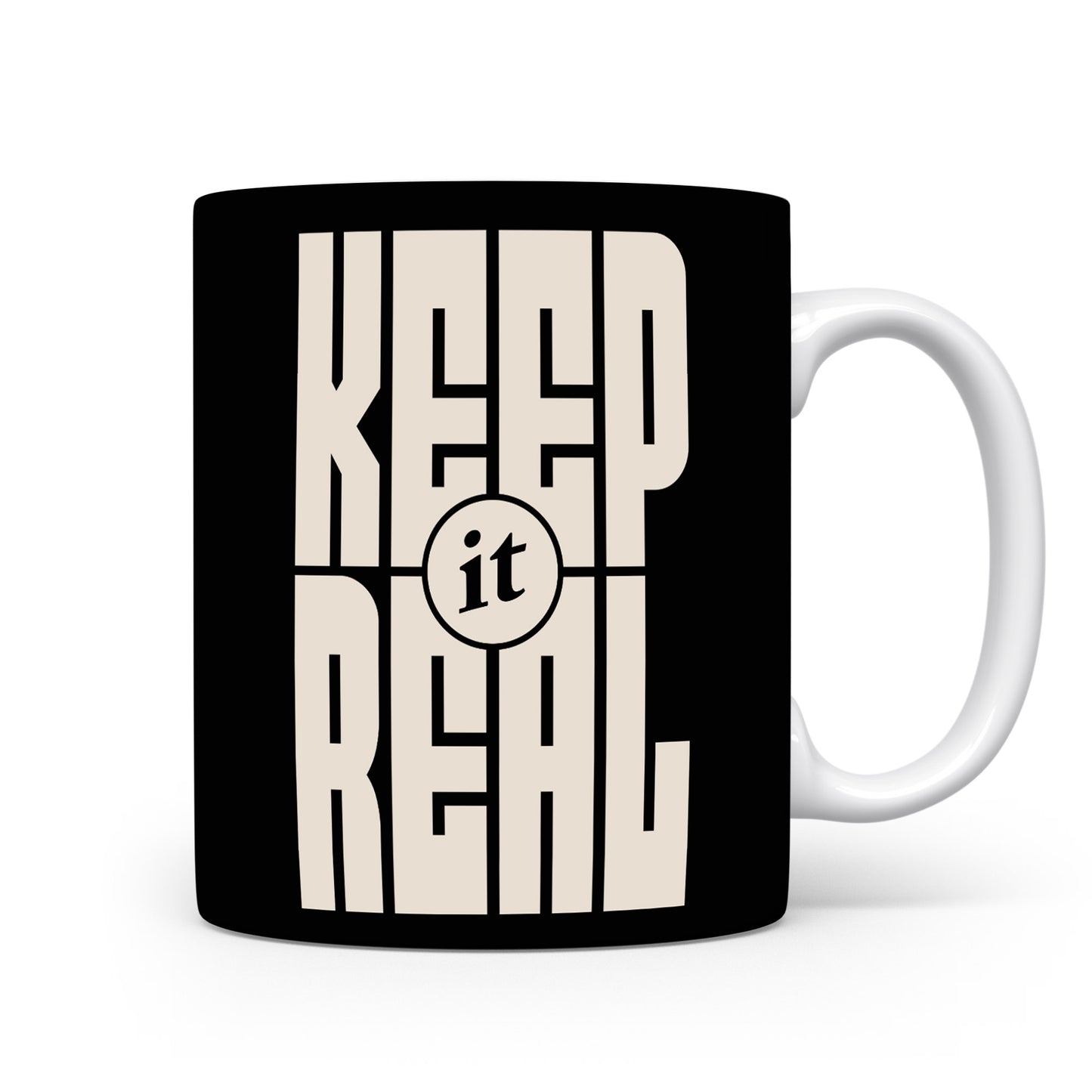 Hrnek s motivačním citátem – Keep it Real