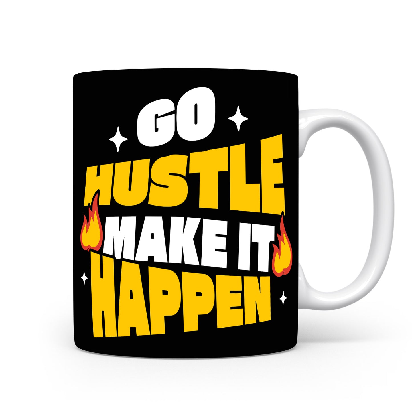 Hrnek s motivačním citátem – Go Hustle
