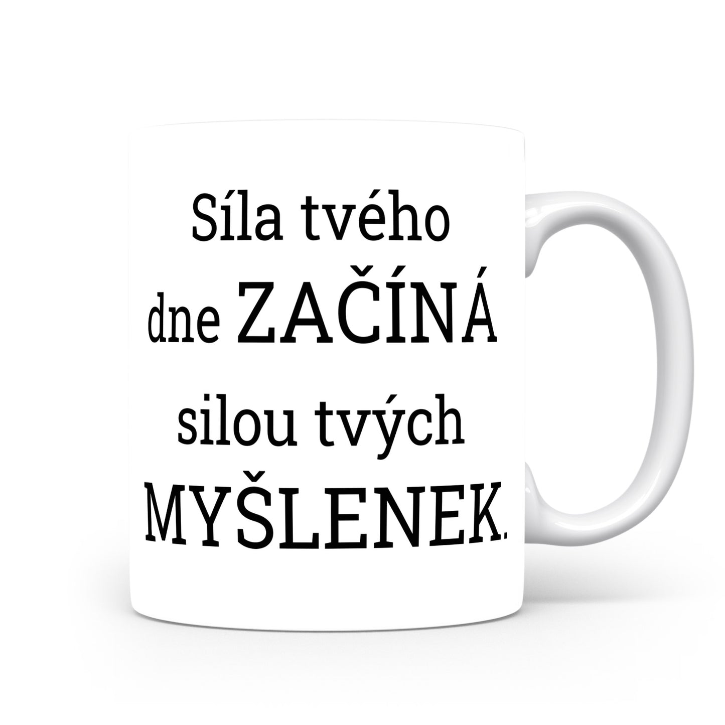 Motivační hrnek – Síla tvého dne