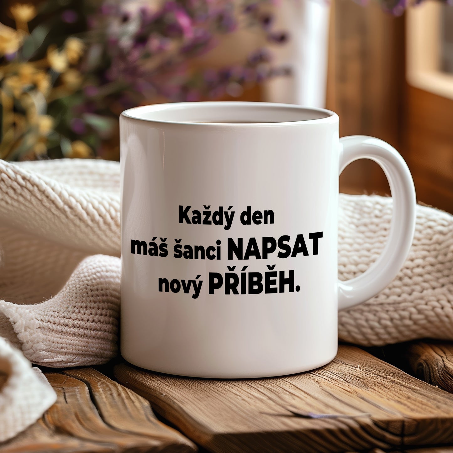 Motivační hrnek – Každý den máš šanci