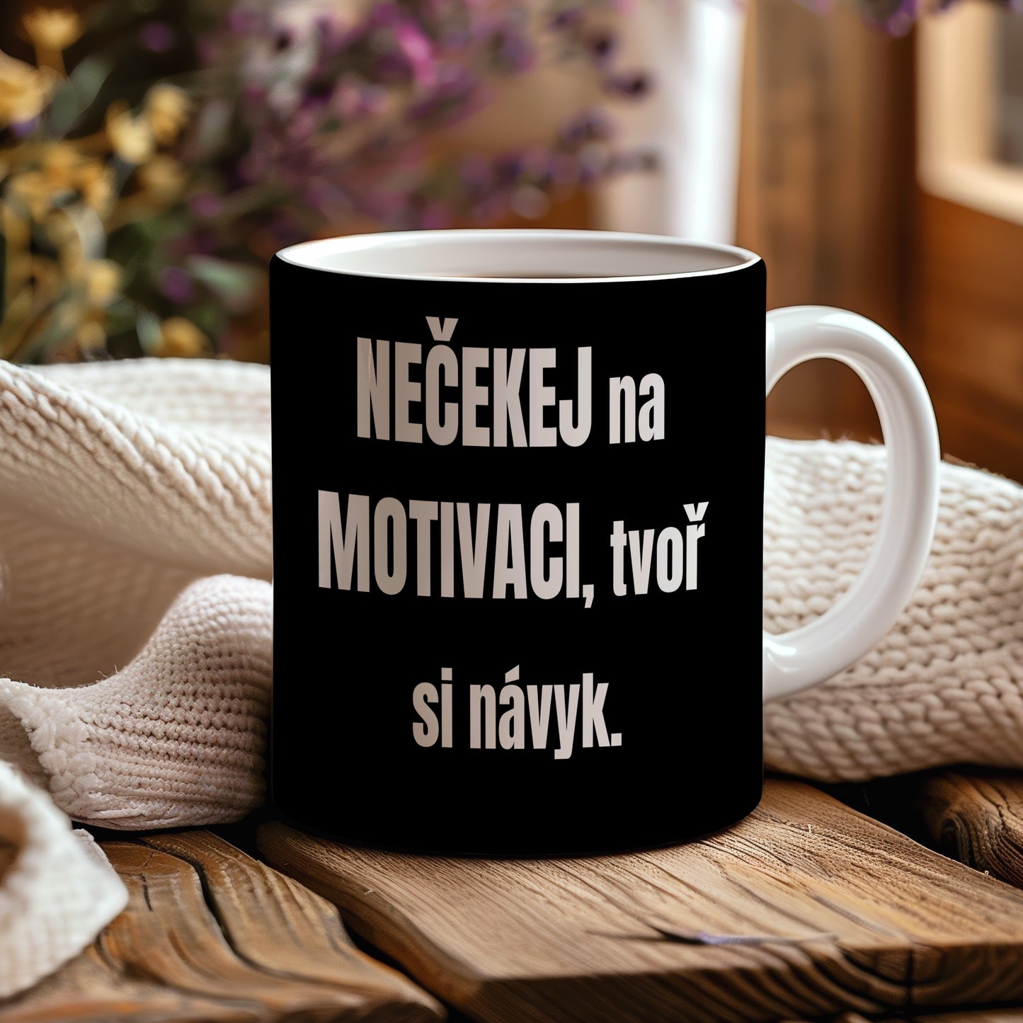 Motivační hrnek – Nečekej na motivaci