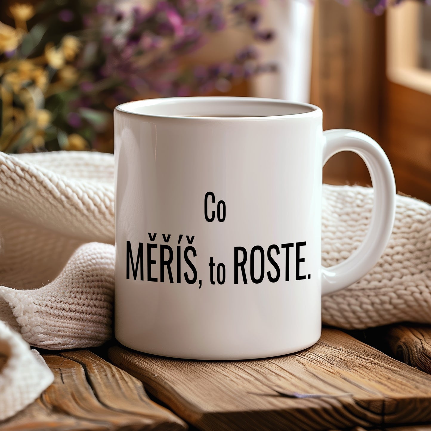Motivační hrnek – Co měříš