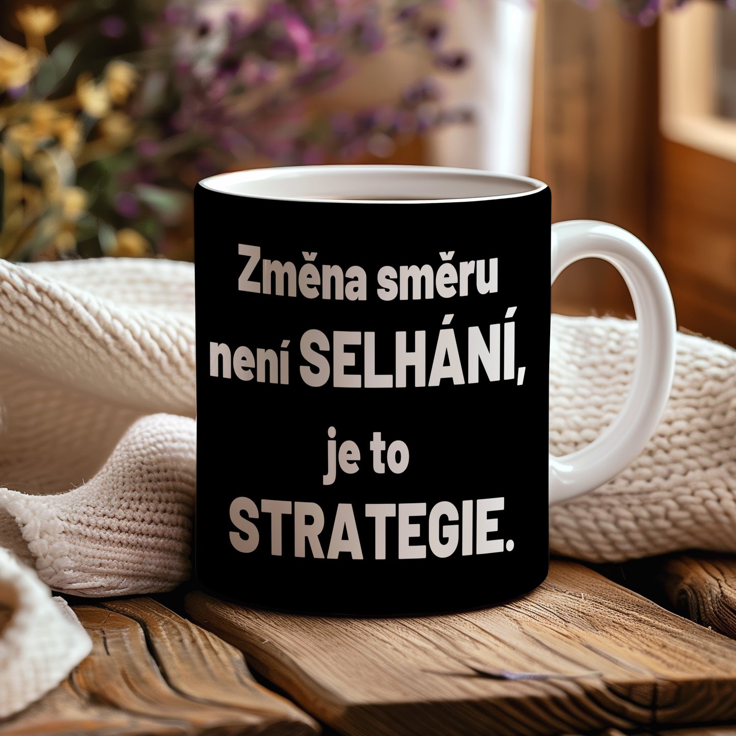 Motivační hrnek – Změna směru