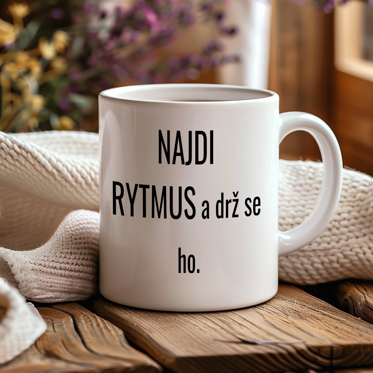 Motivační hrnek – Najdi rytmus