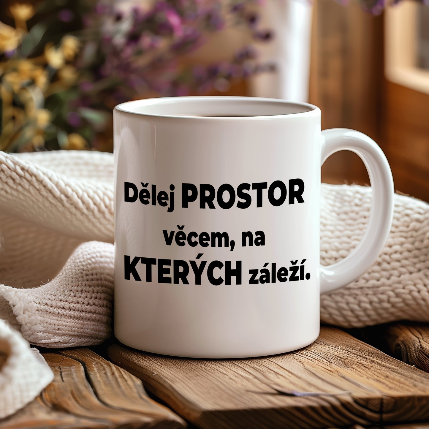 Motivační hrnek – Dělej PROSTOR