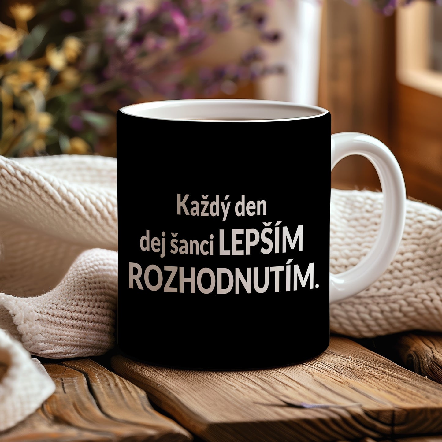 Motivační hrnek – dej šanci lepším rozhodnutím