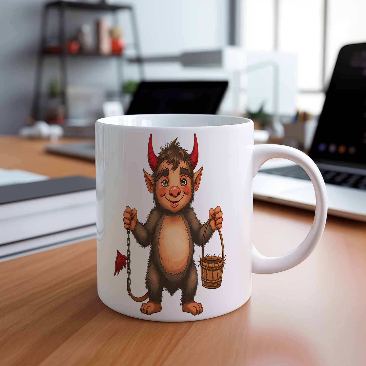 Hrnek s motivem čerta – roztomilý ďáblík