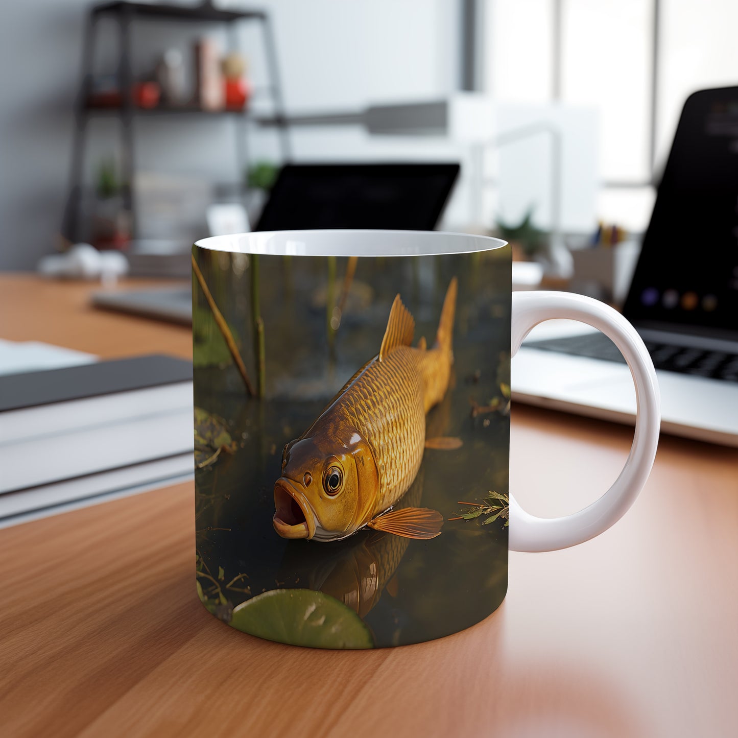 Hrnek s motivem z vodního světa – Zlaté hlubiny