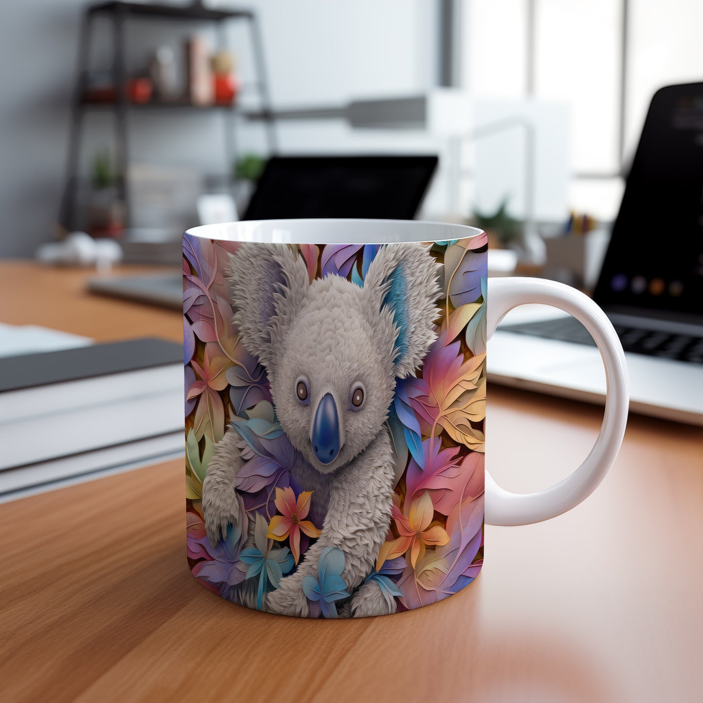 Hrnek s roztomilým koalíkem