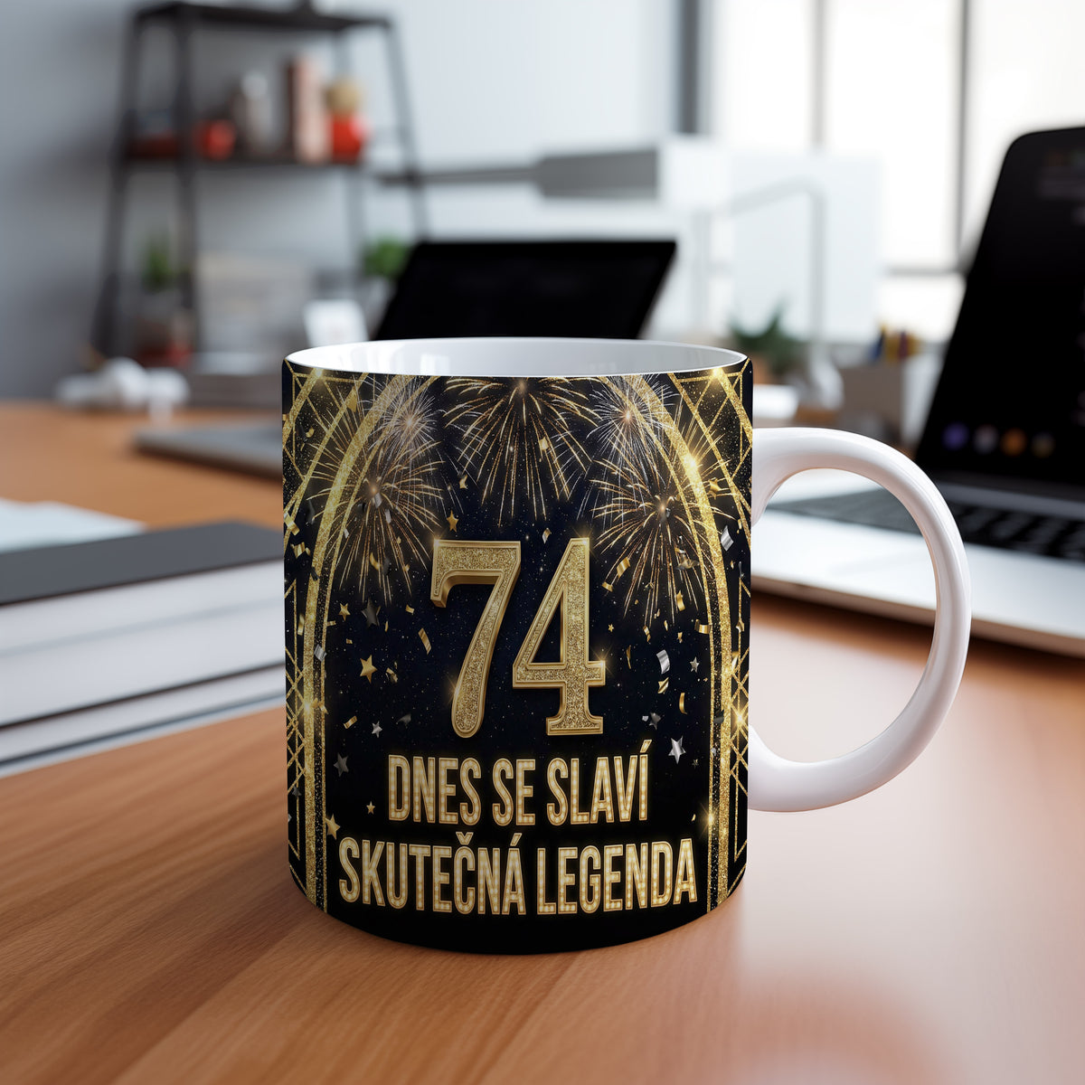 Narozeninový hrnek 74 let – DNES SE SLAVÍ SKUTEČNÁ LEGENDA