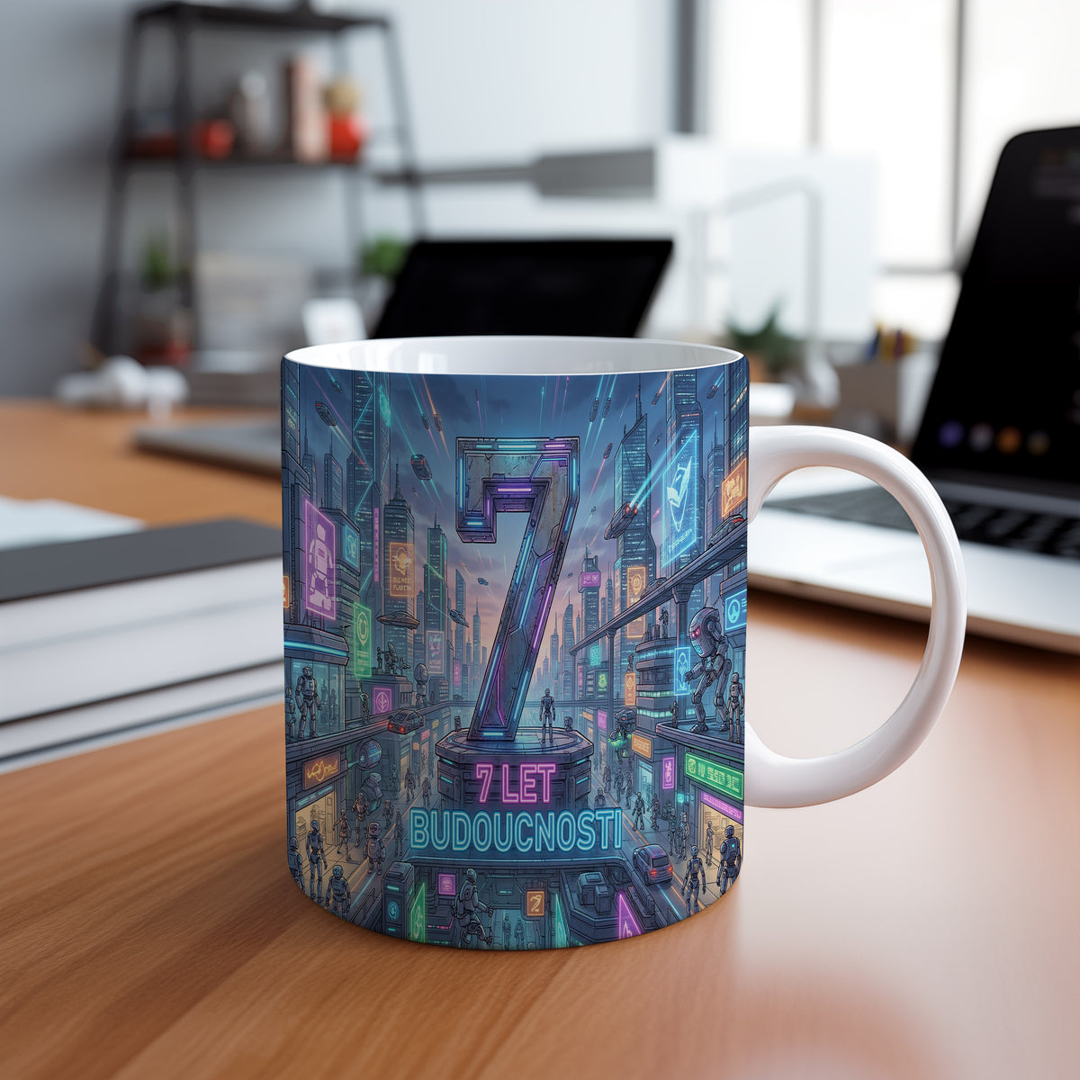 Narozeninový hrnek 7 let – 7 LET BUDOUCNOSTI