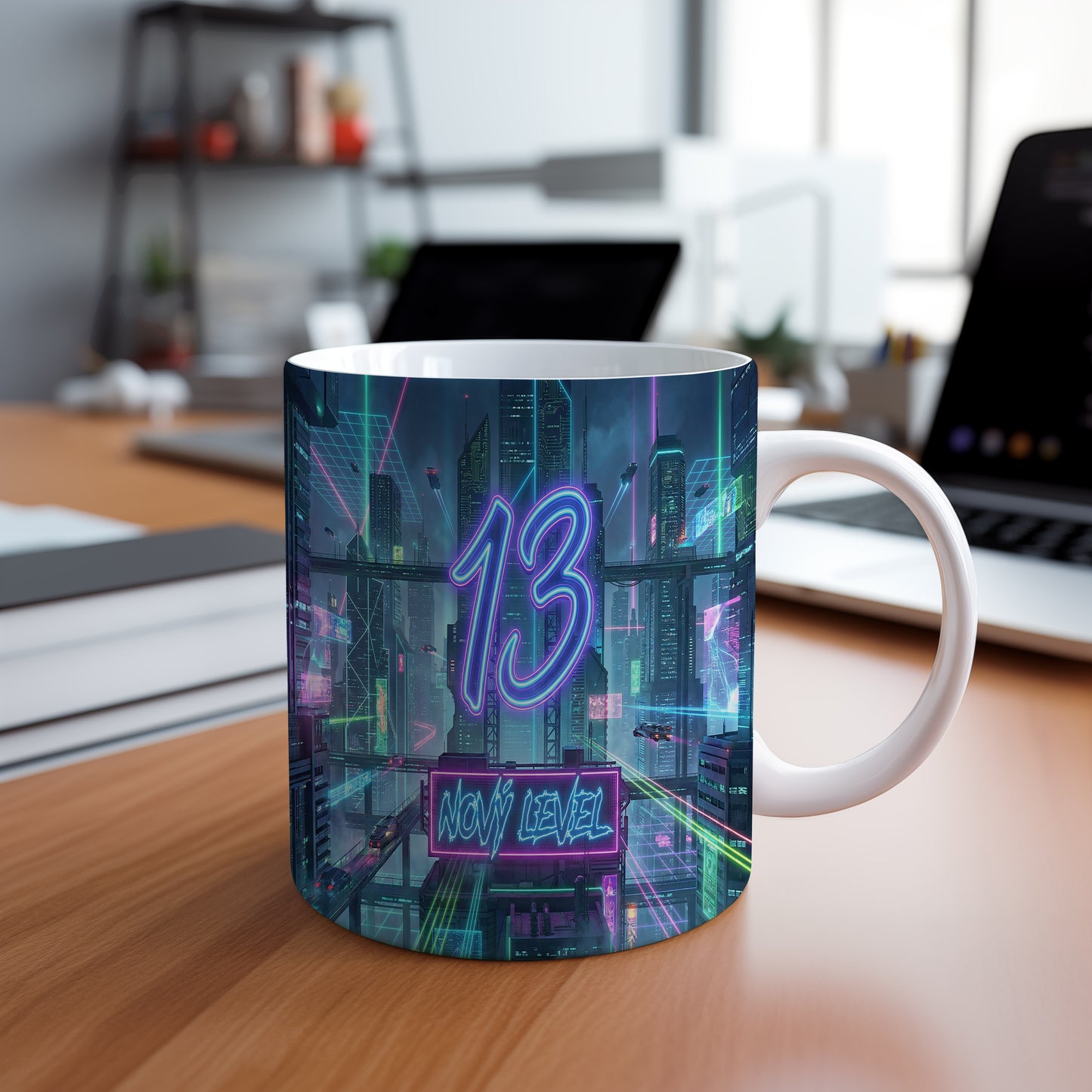 Narozeninový hrnek 13 let – NOVÝ LEVEL