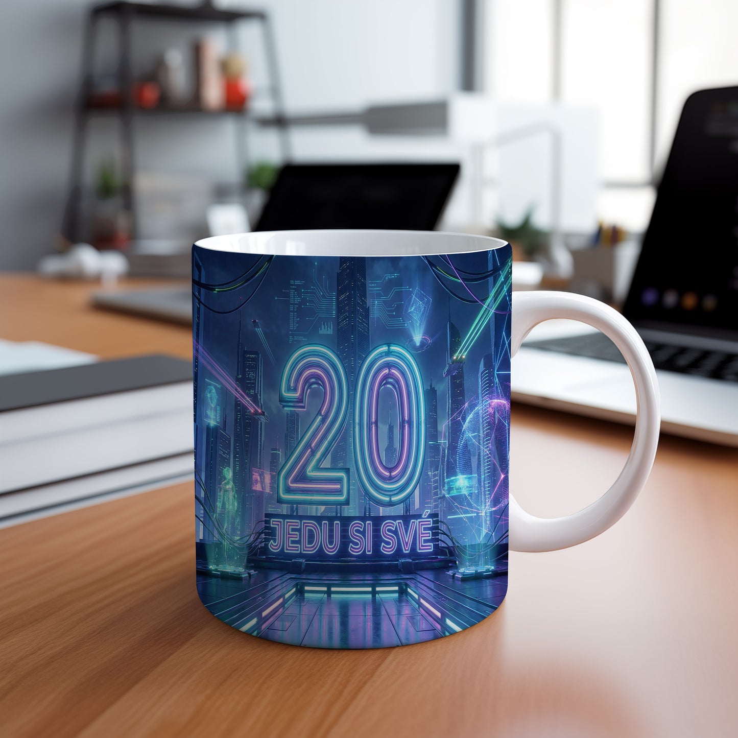 Narozeninový hrnek 20 let – JEDU SI SVÉ