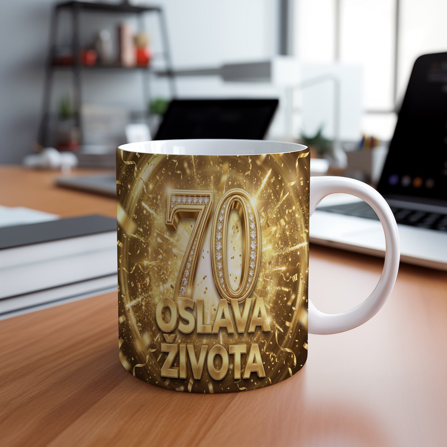 Narozeninový hrnek 70 let – OSLAVA ŽIVOTA