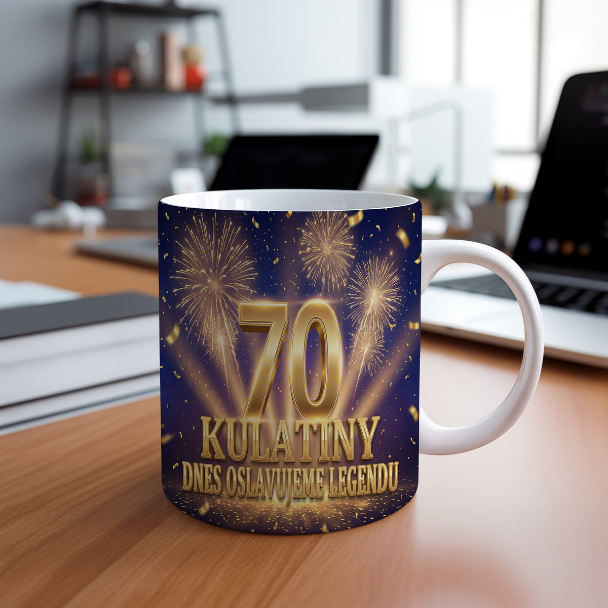 Narozeninový hrnek 70 let – DNES OSLAVUJEME LEGENDU