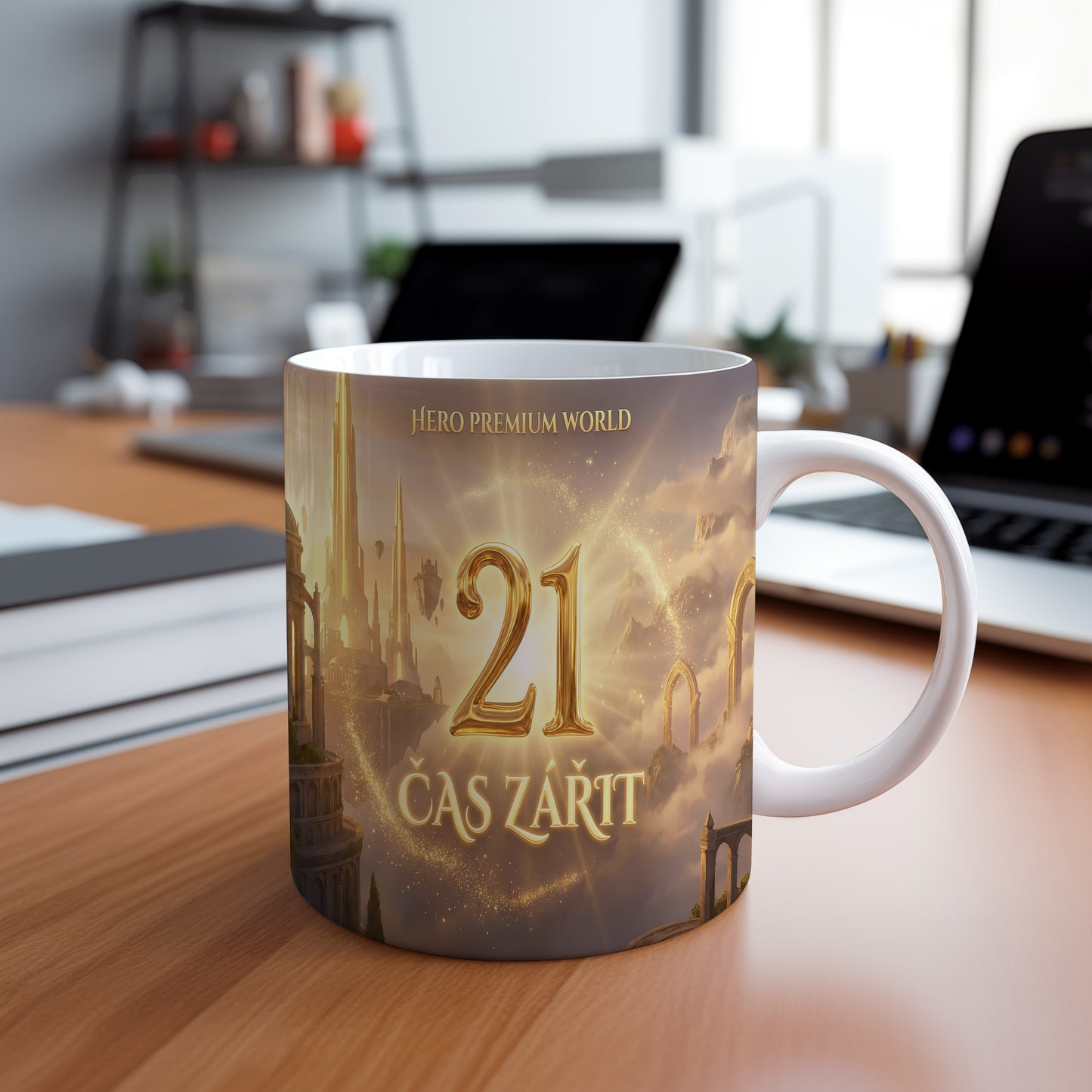 Narozeninový hrnek 21 let – ČAS ZÁŘIT
