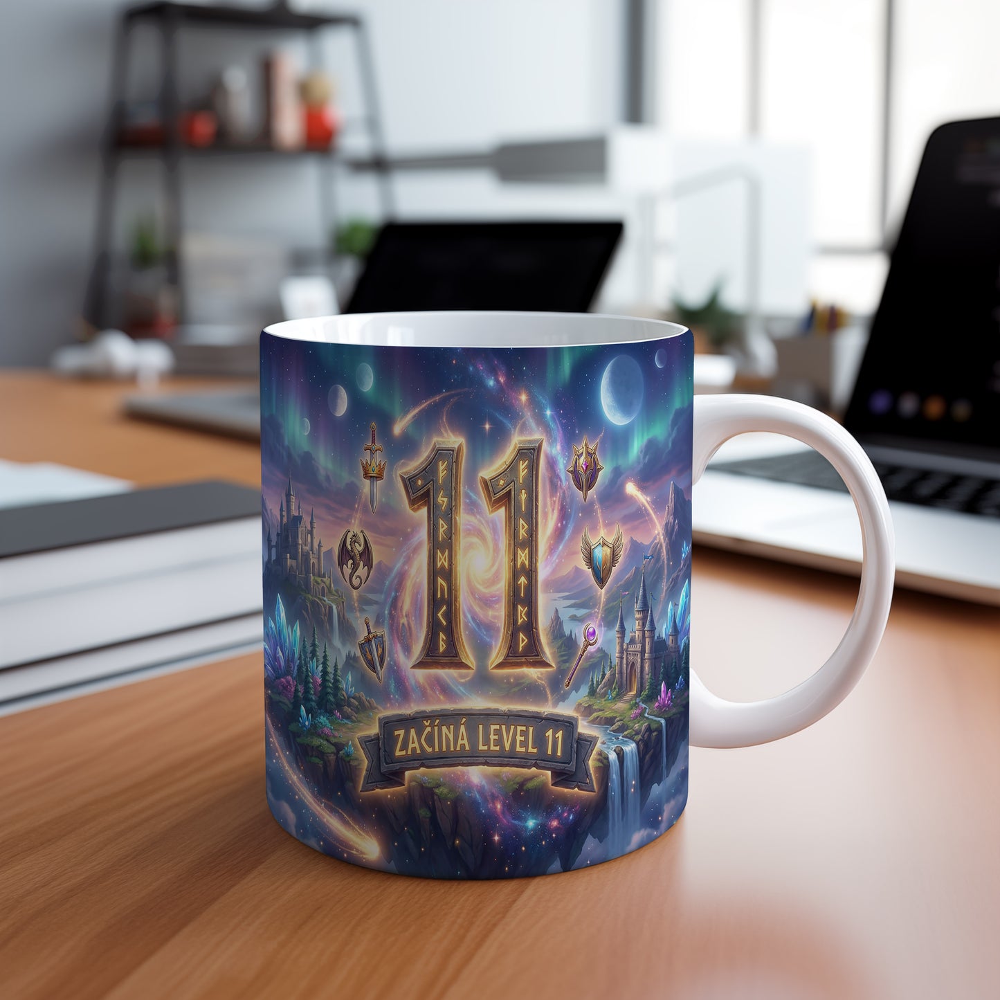 Narozeninový hrnek 11 let – ZAČÍNÁ LEVEL 11