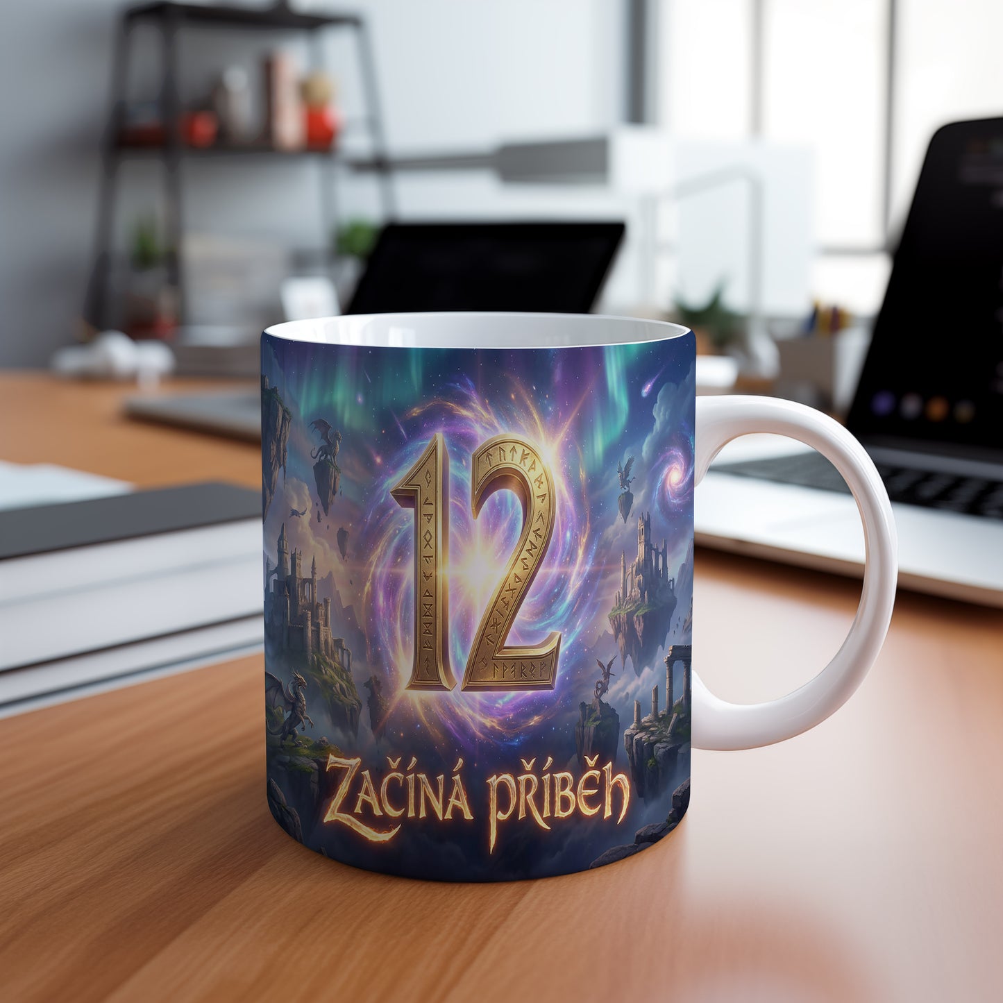 Narozeninový hrnek 12 let – ZAČÍNÁ PŘÍBĚH