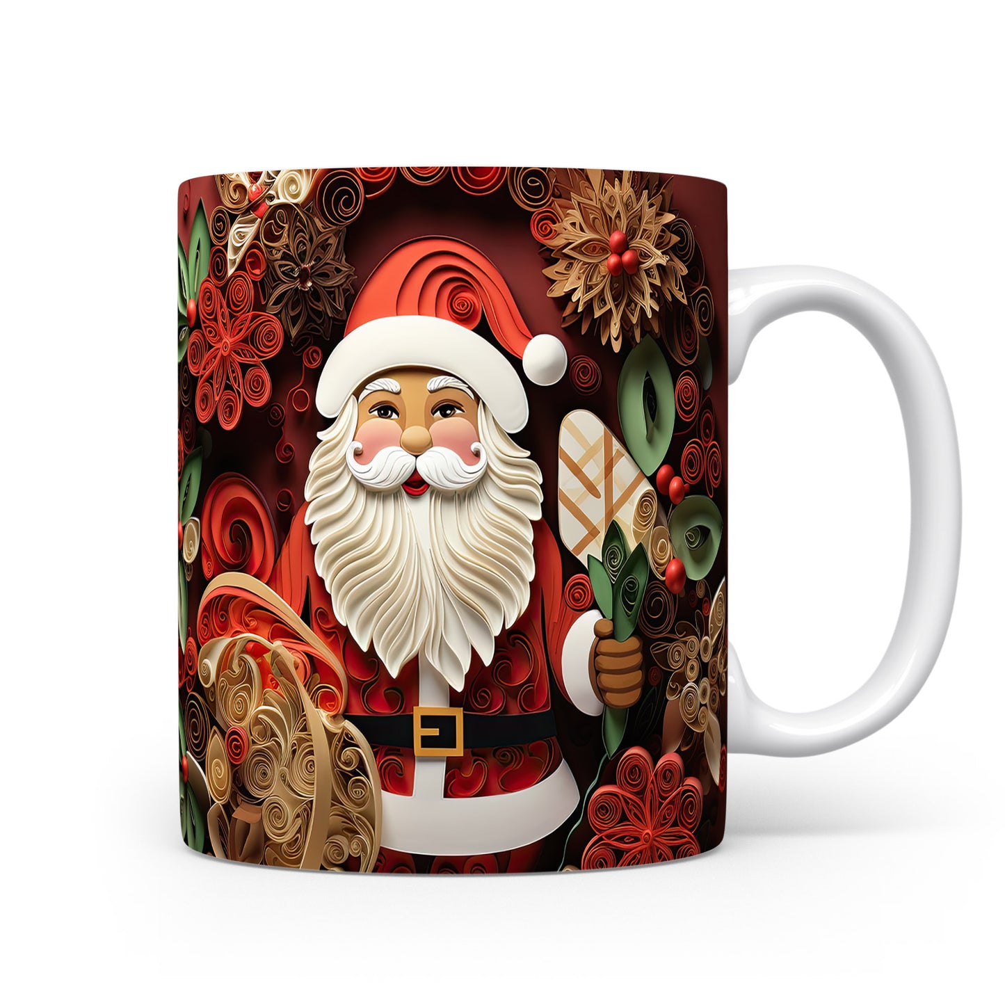 Hrnek s vánočním motivem Santy