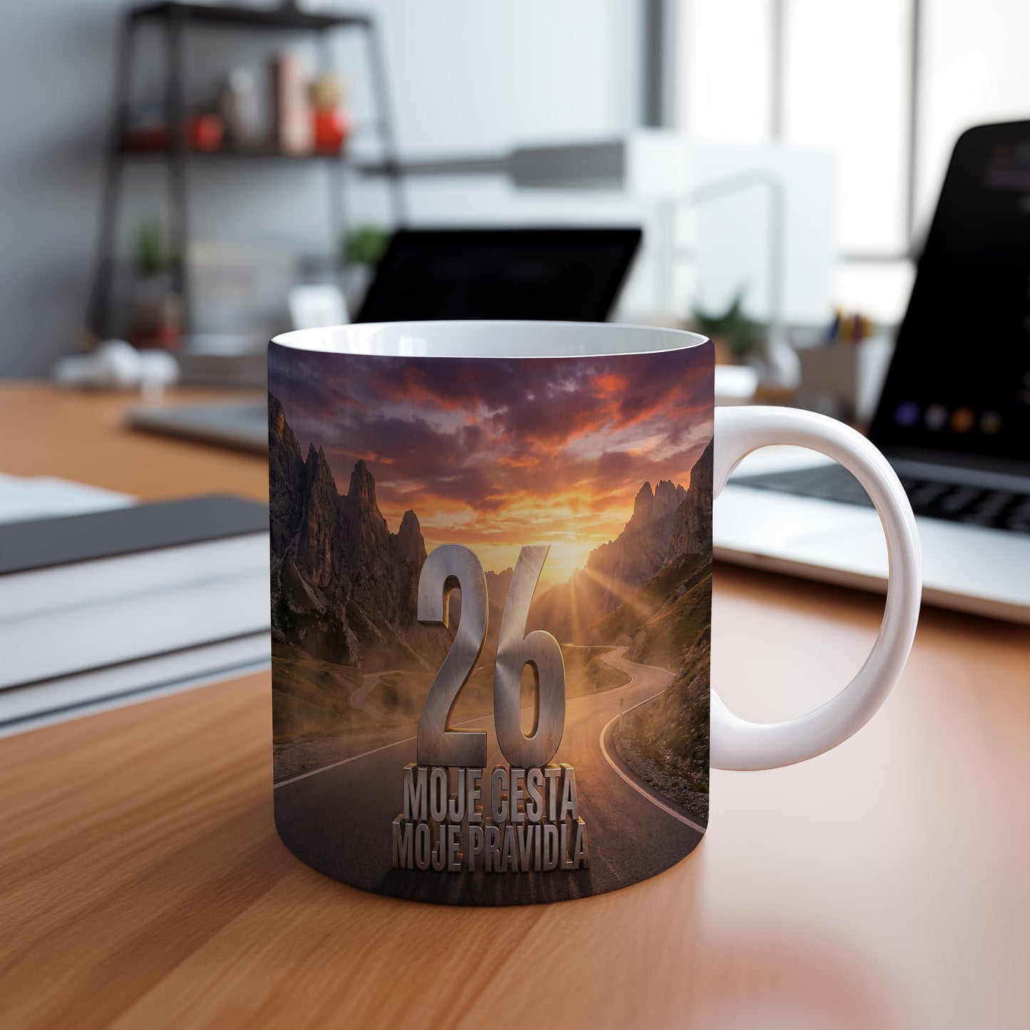 Narozeninový hrnek 26 let – MOJE CESTA MOJE PRAVIDLA