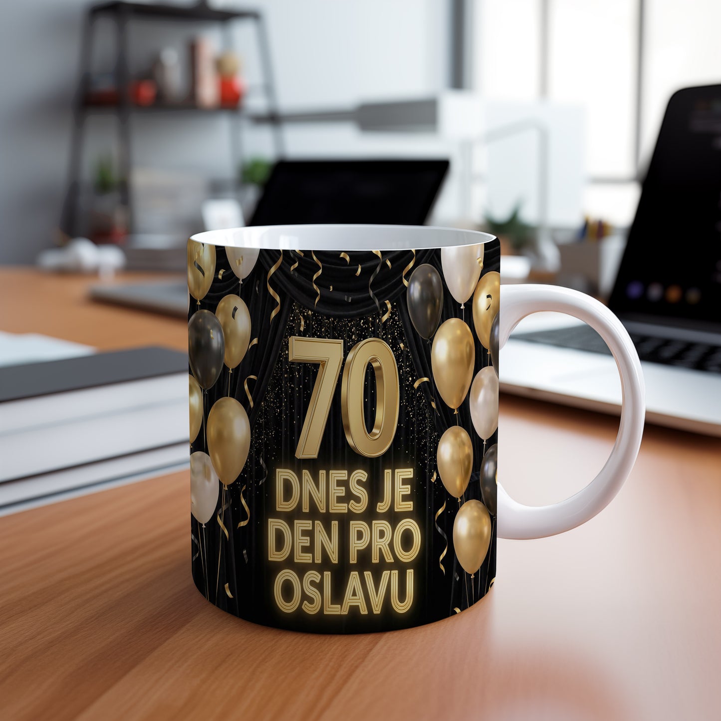 Narozeninový hrnek 70 let – DNES JE DEN PRO OSLAVU