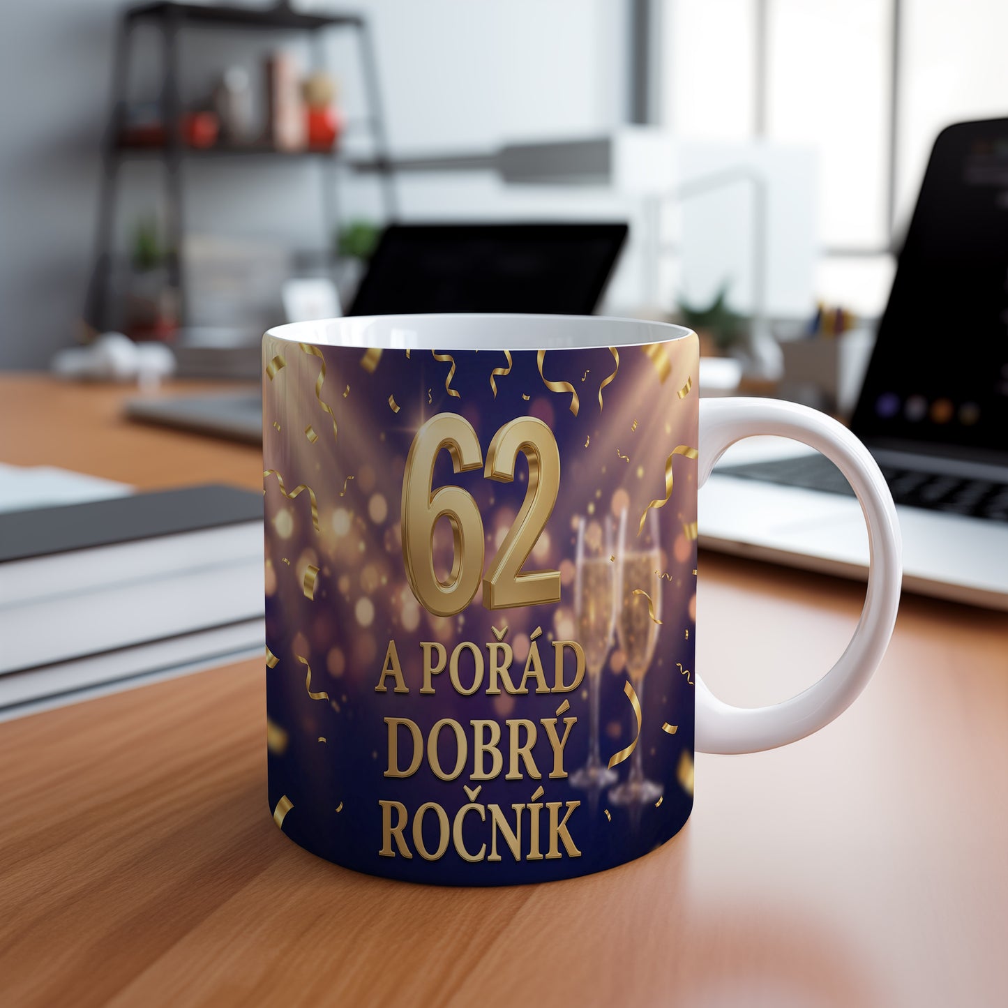 Narozeninový hrnek 62 let – A POŘÁD DOBRÝ ROČNÍK