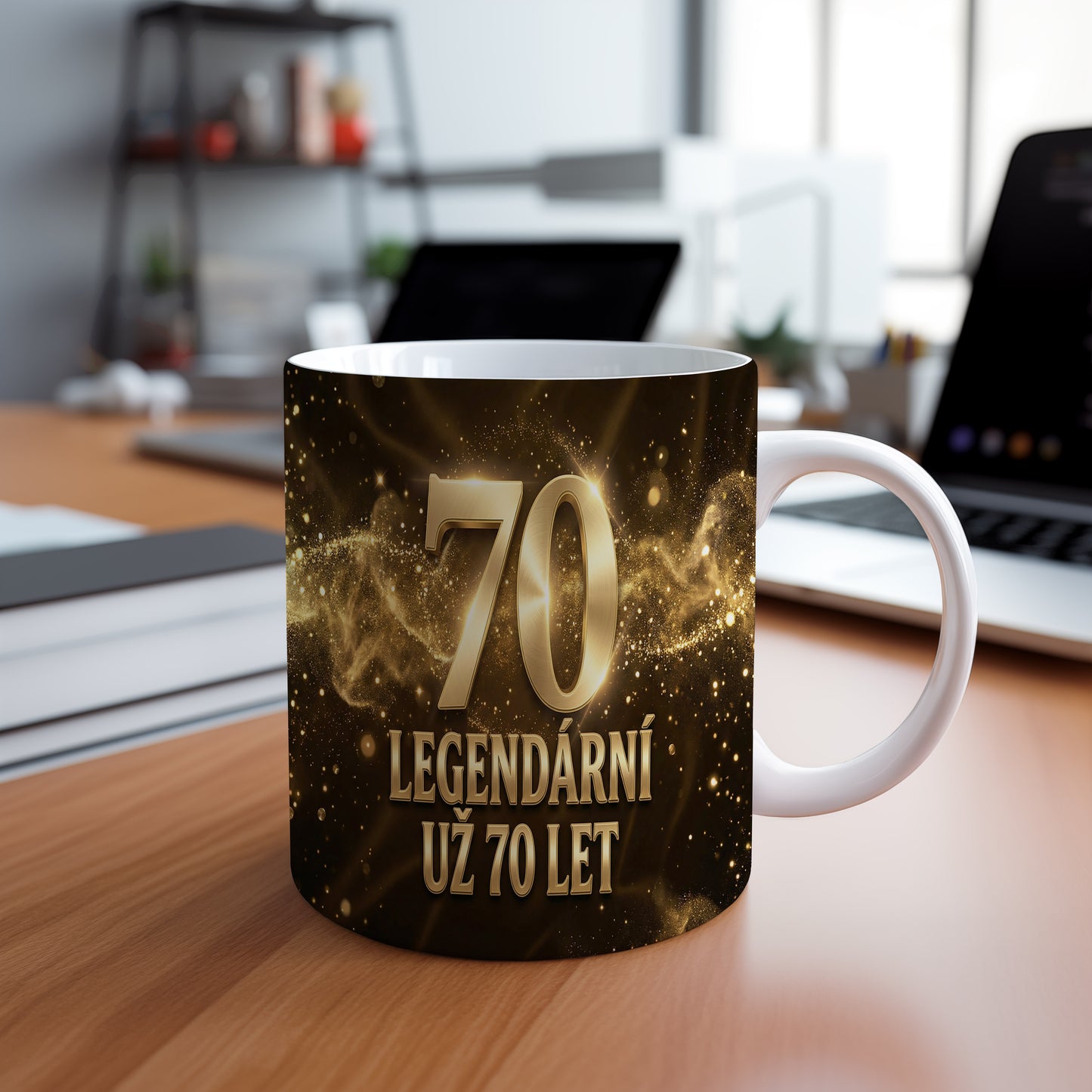 Narozeninový hrnek 70 let – LEGENDÁRNÍ UŽ 70 LET
