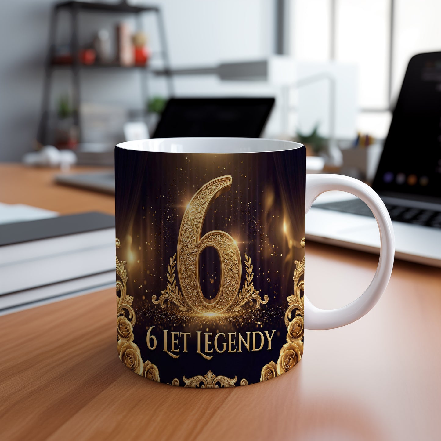 Narozeninový hrnek 6 let – 6 LET LEGENDY