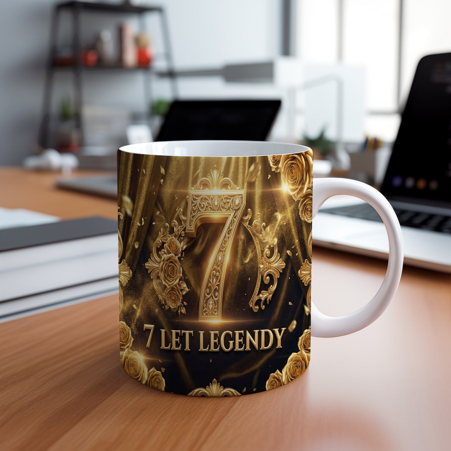 Narozeninový hrnek 7 let – 7 LET LEGENDY