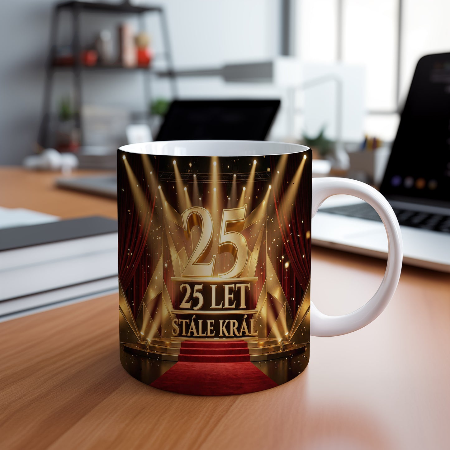 Narozeninový hrnek 25 let – STÁLE KRÁL