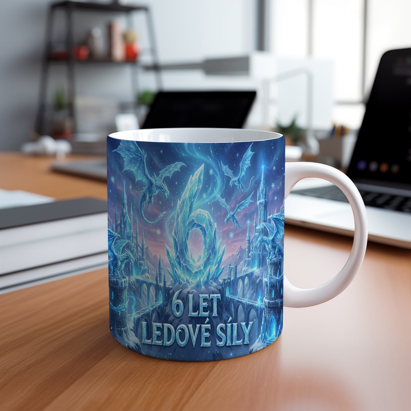 Narozeninový hrnek 6 let – LEDOVÉ SÍLY