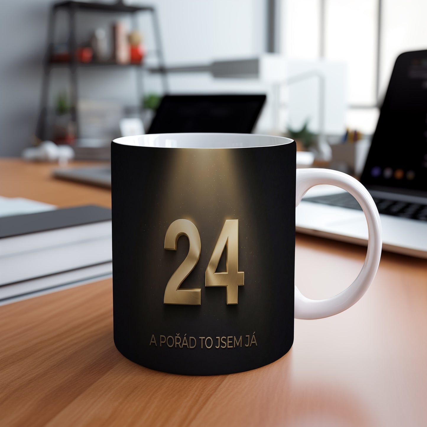 Narozeninový hrnek 24 let – A POŘÁD TO JSEM JÁ
