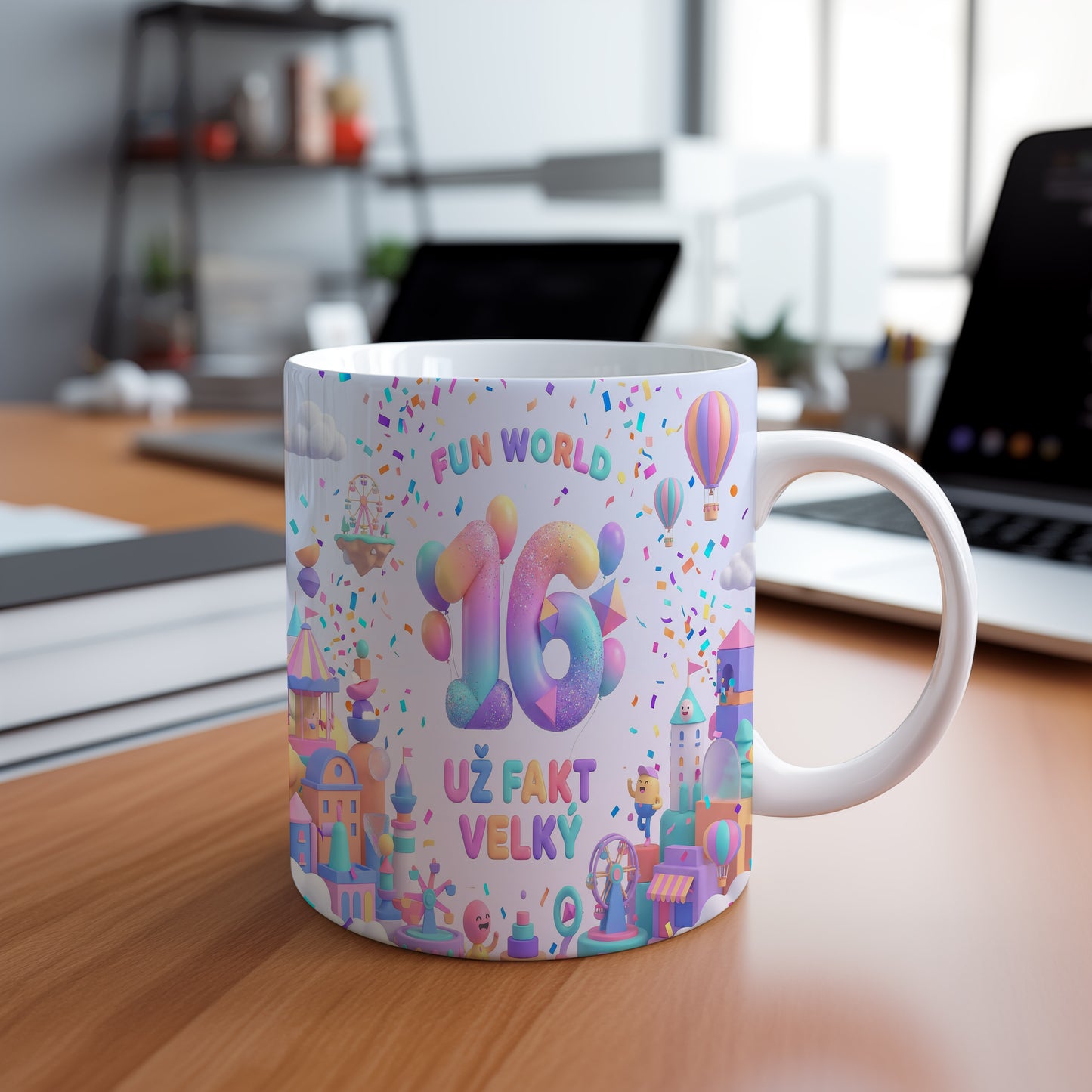 Narozeninový hrnek 16 let – UŽ FAKT VELKÝ