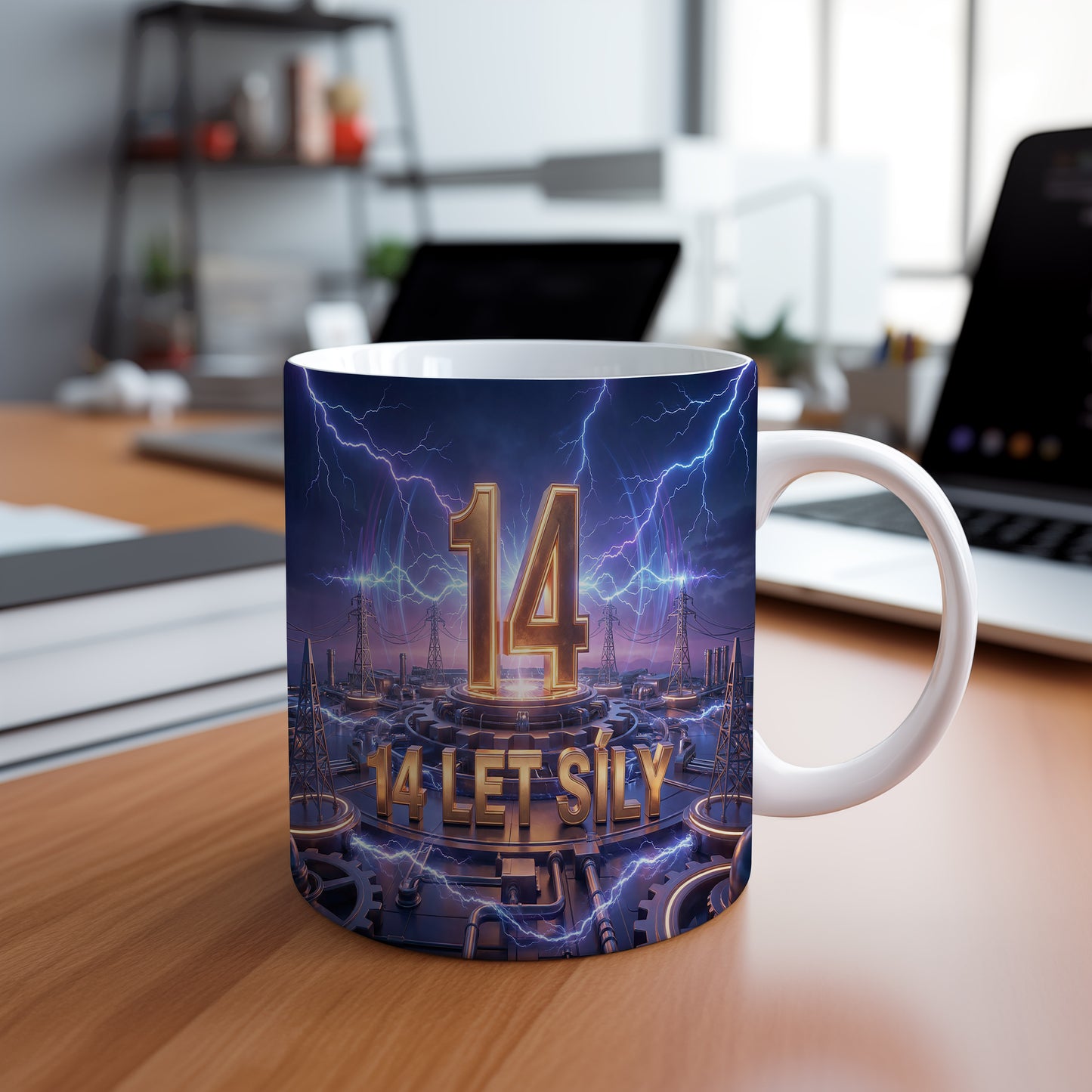 Narozeninový hrnek 14 let – 14 LET SÍLY